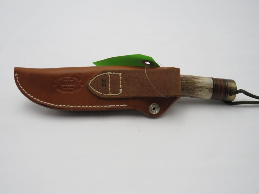 Randall No. 25 Trapper Fixed Blade Knife - 10