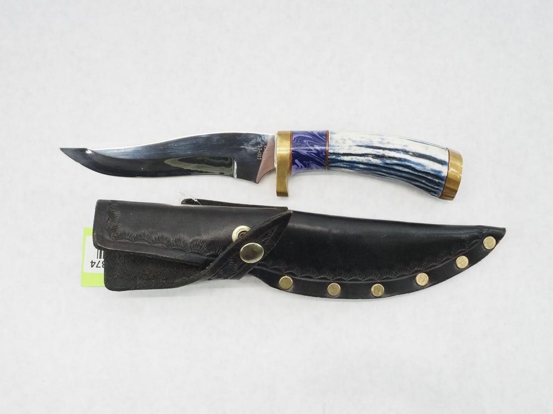 North & Prater Custom Fixed Blade Knife - 2