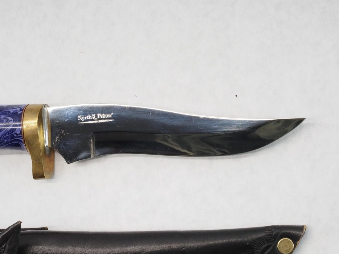 North & Prater Custom Fixed Blade Knife - 7