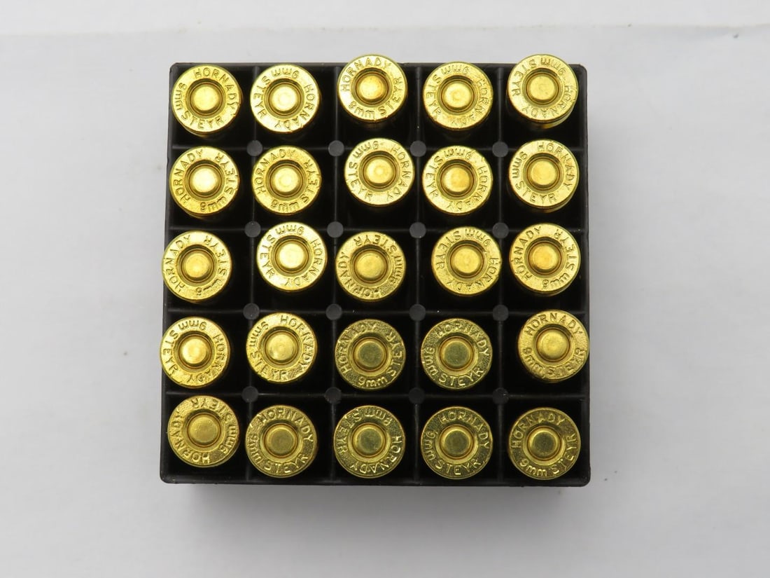 Box of Hornady 9mm Steyr Cartridges - 4