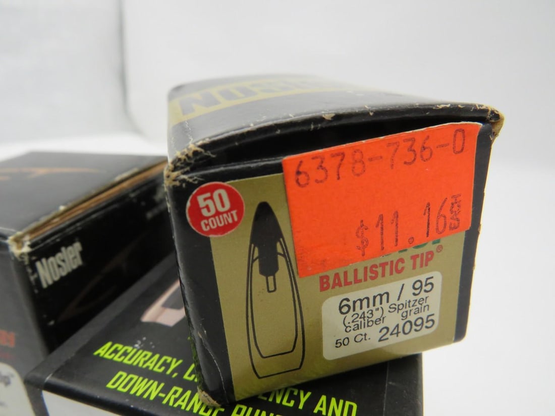 (220) 6mm Bullets - 3