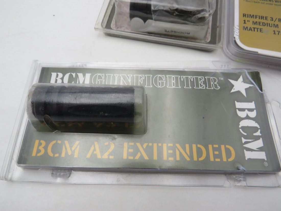 (2) Muzzle Devices & (2) Leupold Scope Rings - 6