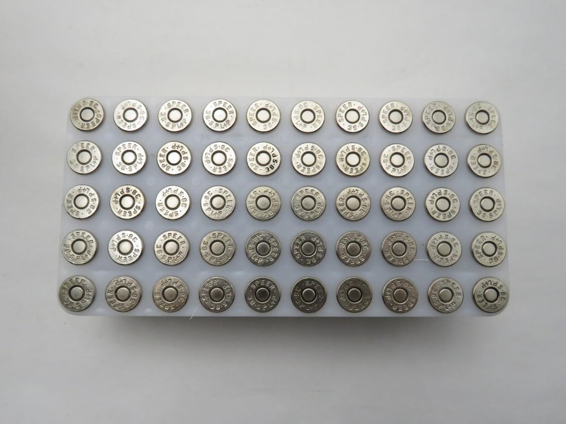 (2) Boxes of Speer Lawman .38 Spec. +P Cartridges - 5
