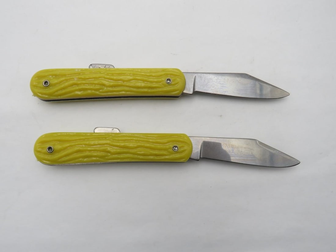 (2) Vintage Colonial Lock Back Knives - 6