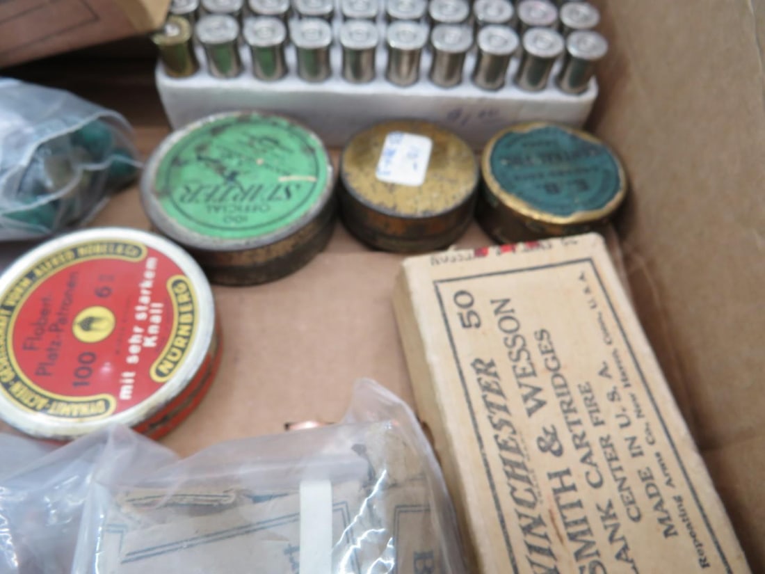Collectible Cartridge Boxes, Cartridges, Brass & Bullets - 11