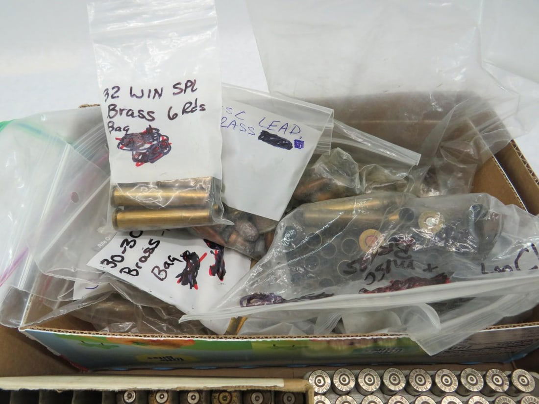 Collectible Cartridge Boxes, Cartridges, Brass & Bullets - 16