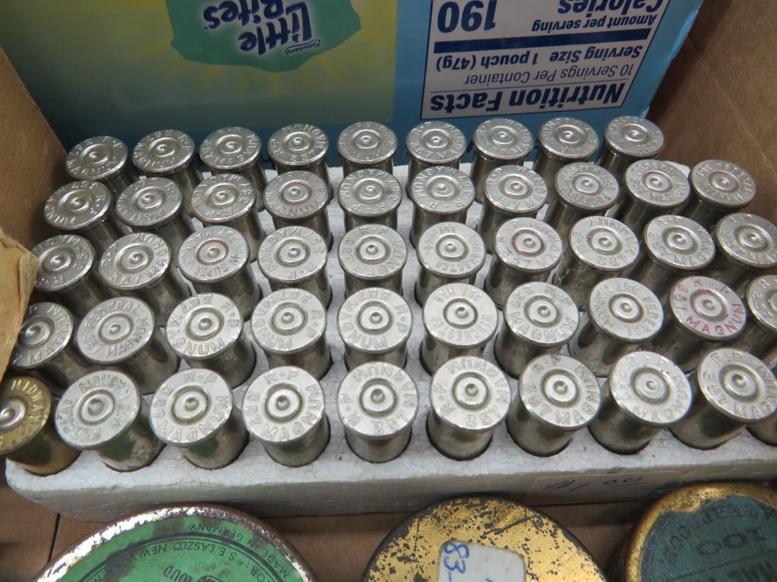 Collectible Cartridge Boxes, Cartridges, Brass & Bullets - 4