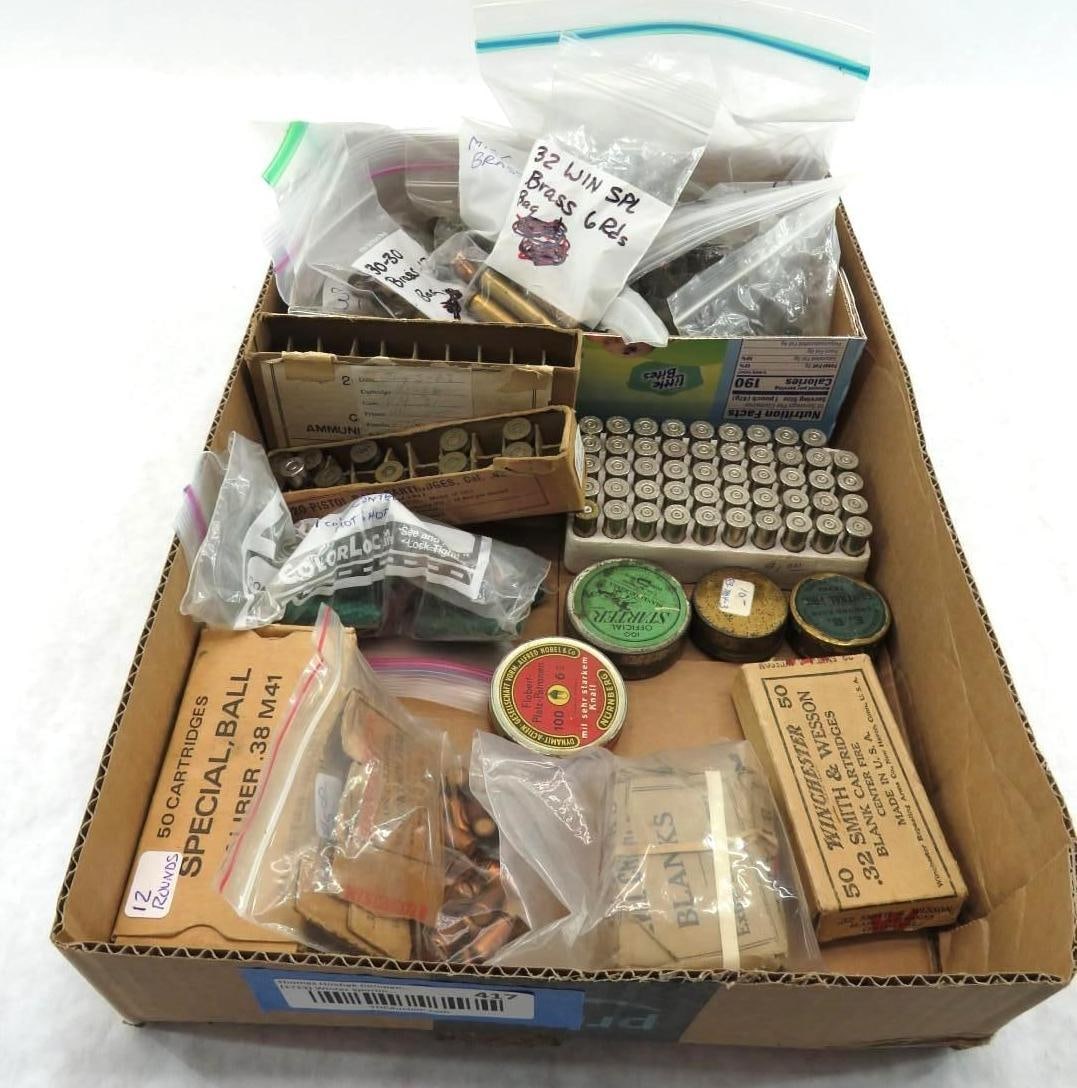 Collectible Cartridge Boxes, Cartridges, Brass & Bullets - 9