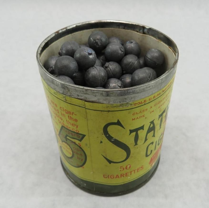 Antique State Express Cigarette Tin - 11