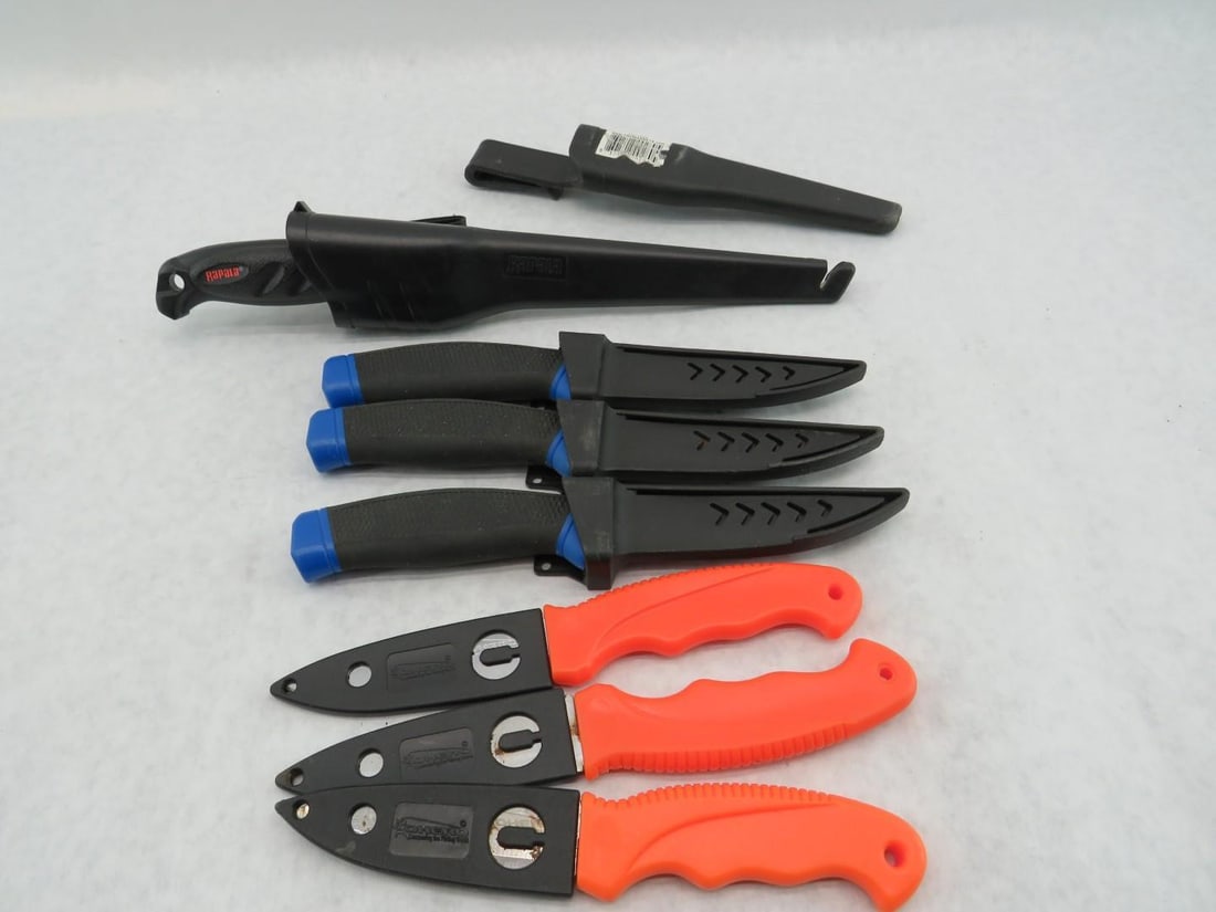 (7) 4" & 3" Bait Knives - 2