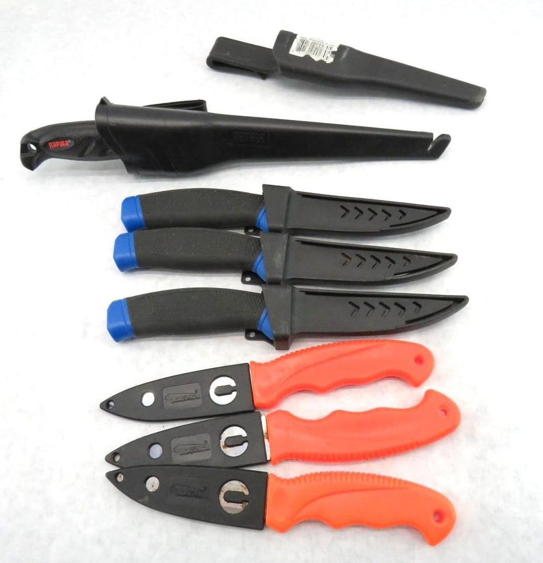 (7) 4" & 3" Bait Knives - 5