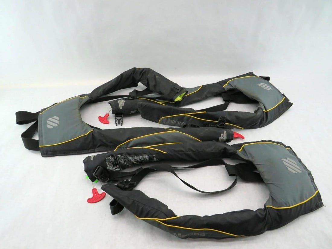 (3) West Marine AM-24 Personal Floatation Devices - 7