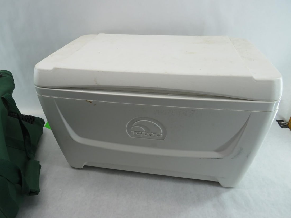 Igloo Cooler & Canvas Tote Bag - 14