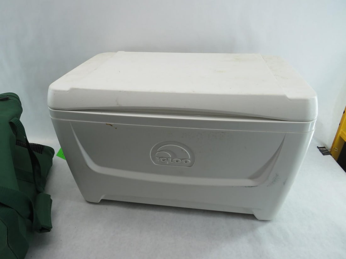 Igloo Cooler & Canvas Tote Bag - 15