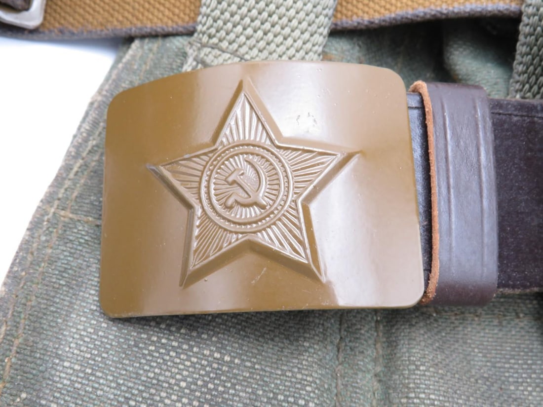 Vintage Eastern European Belt & Holster - 2