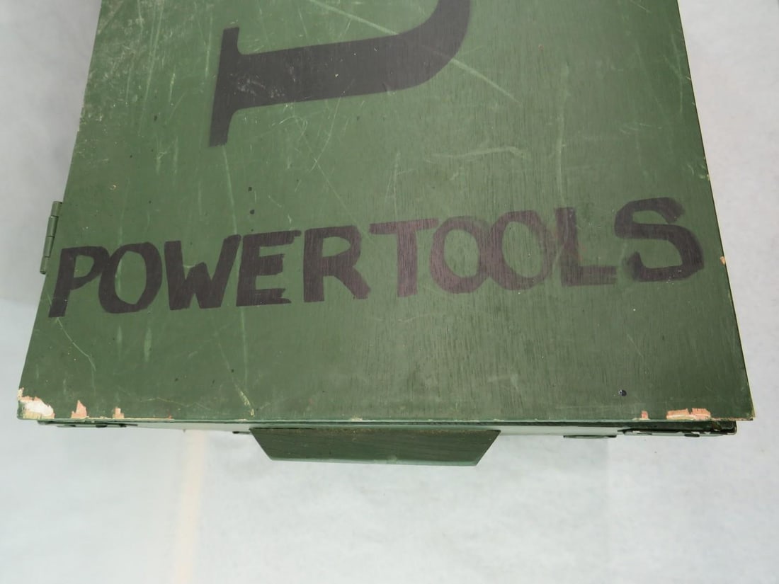 Wooden U.S. Army Footlocker - 11