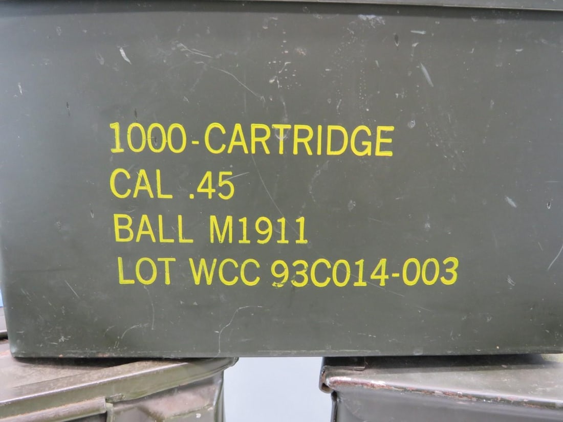 (6) Steel Ammo Boxes - 11