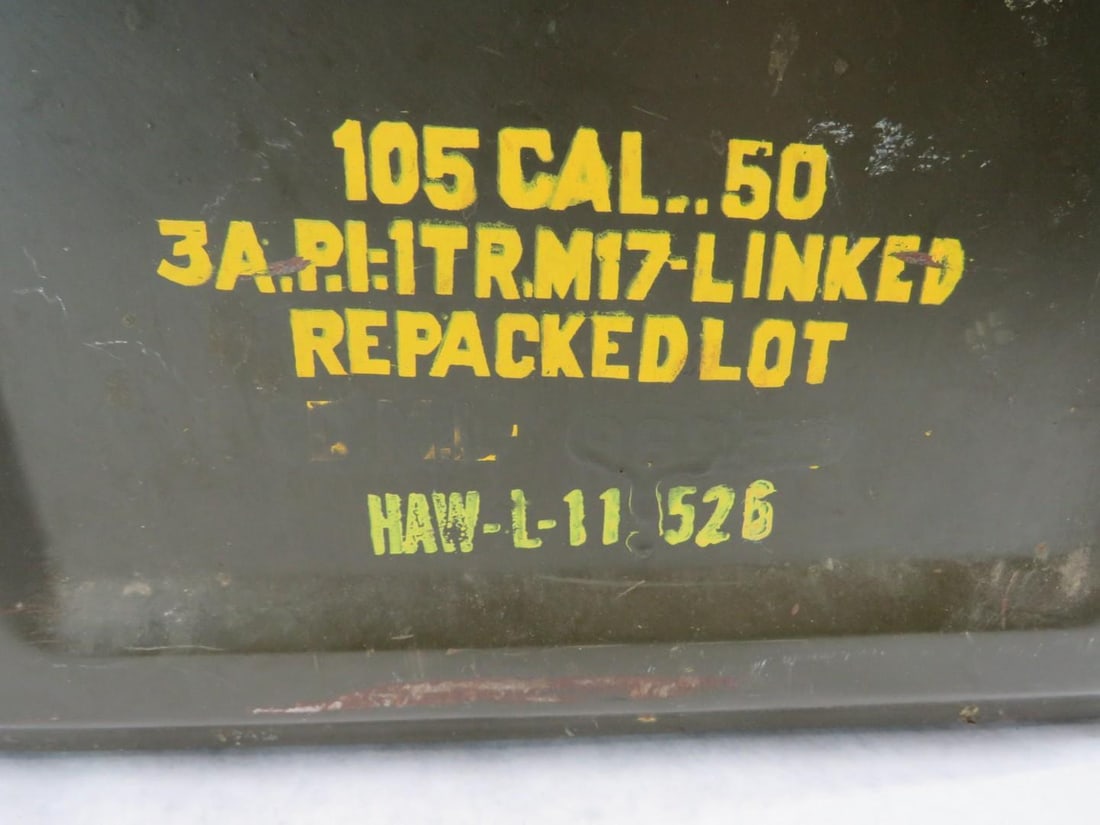 (6) Steel Ammo Boxes - 13