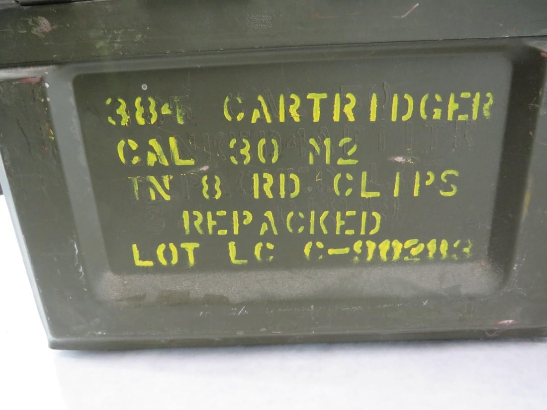 (6) Steel Ammo Boxes - 6