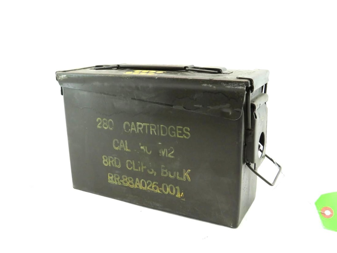 (280) .30 Cartridges: Ball M2, In 8 round clip 