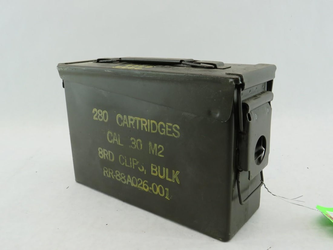 (280) .30 Cartridges: Ball M2, In 8 round clip 