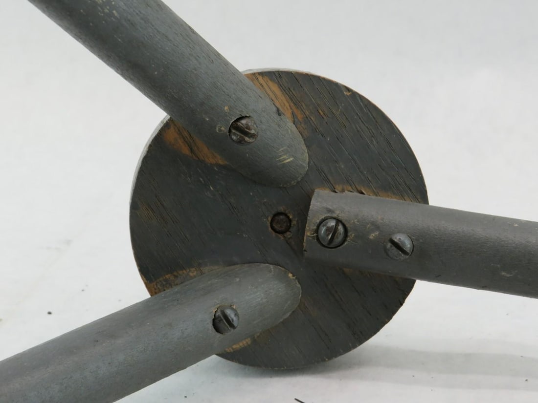 Antique A.C. Gilbert Toy Machine Gun - 11