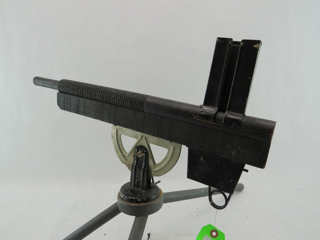Antique A.C. Gilbert Toy Machine Gun - 4