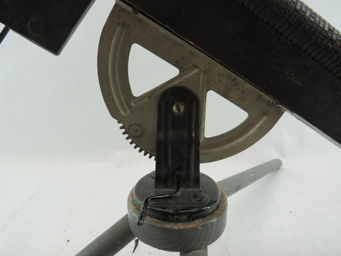 Antique A.C. Gilbert Toy Machine Gun - 6