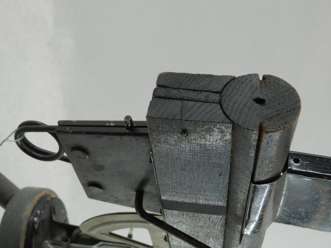 Antique A.C. Gilbert Toy Machine Gun - 7