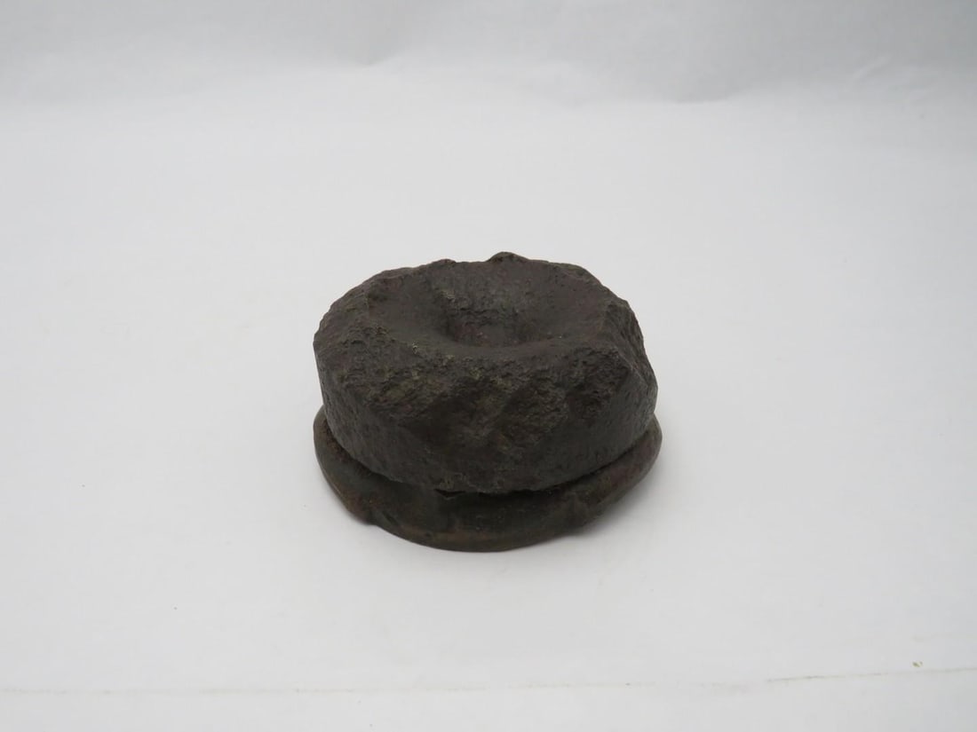 Civil War U.S. Artillery 10 lb Cannon Shell Relic: 3" diameter, 8-10 lb parrott shell, recovered at Petersburg 