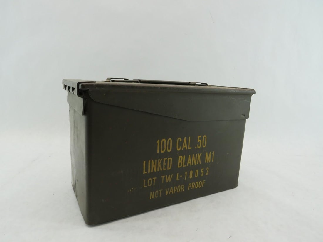 (7) Steel Ammo Boxes - 13