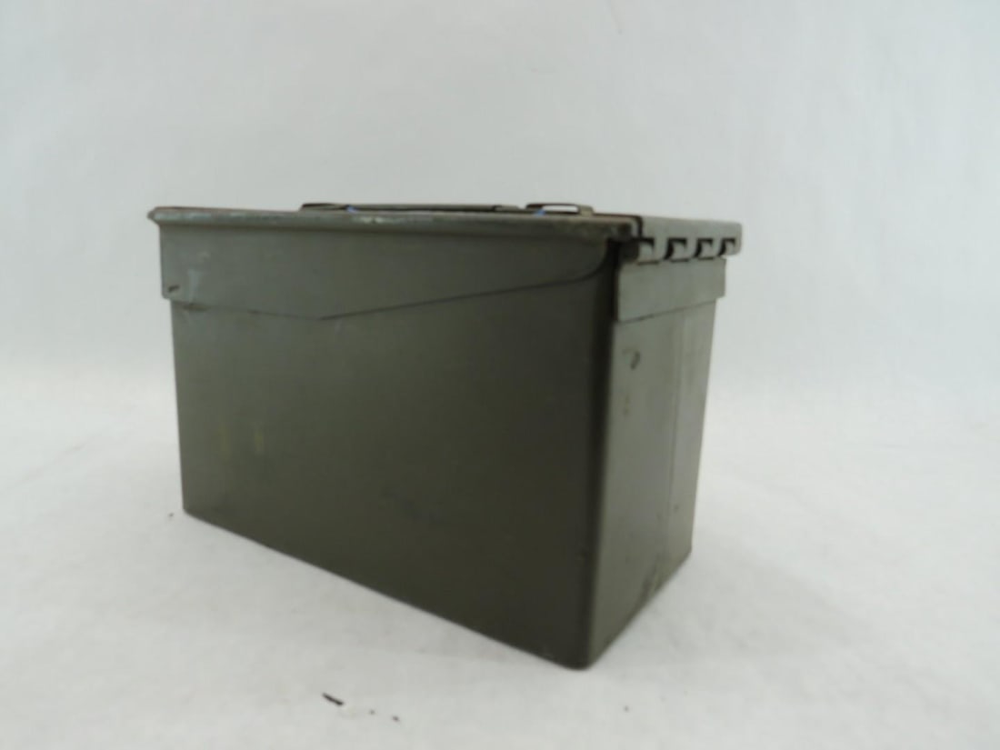(7) Steel Ammo Boxes - 14