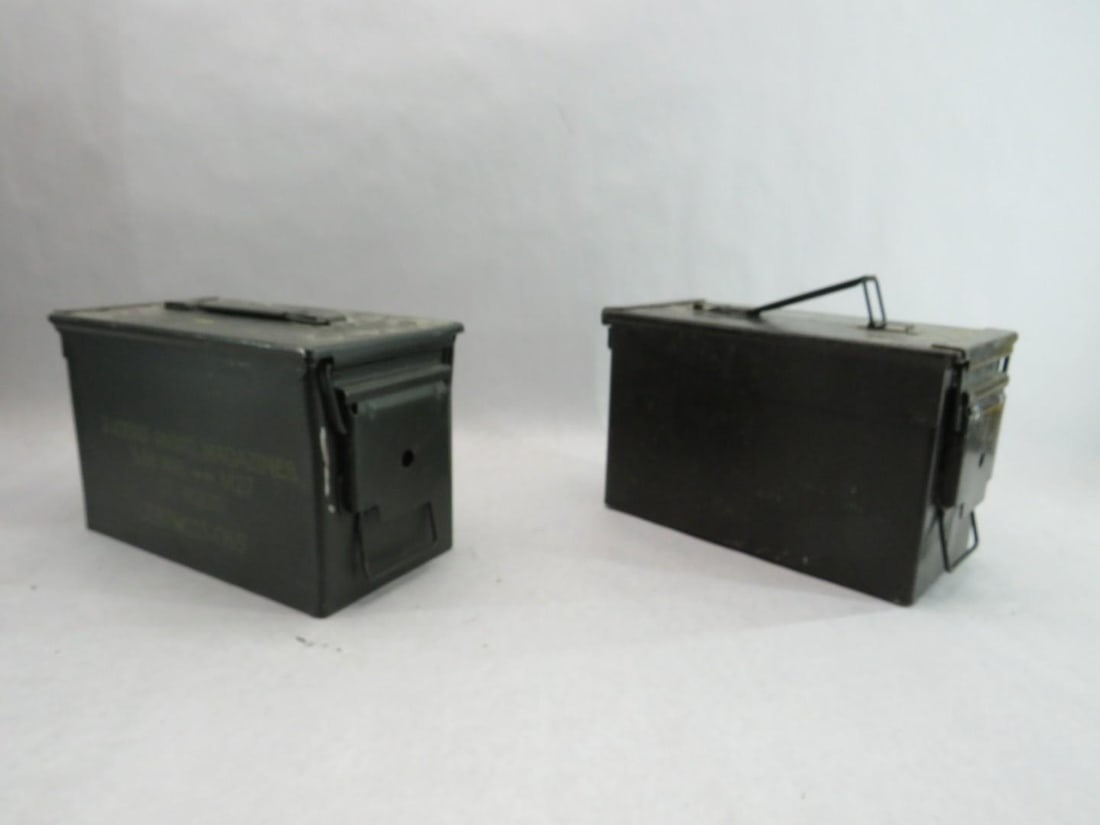 (7) Steel Ammo Boxes - 2