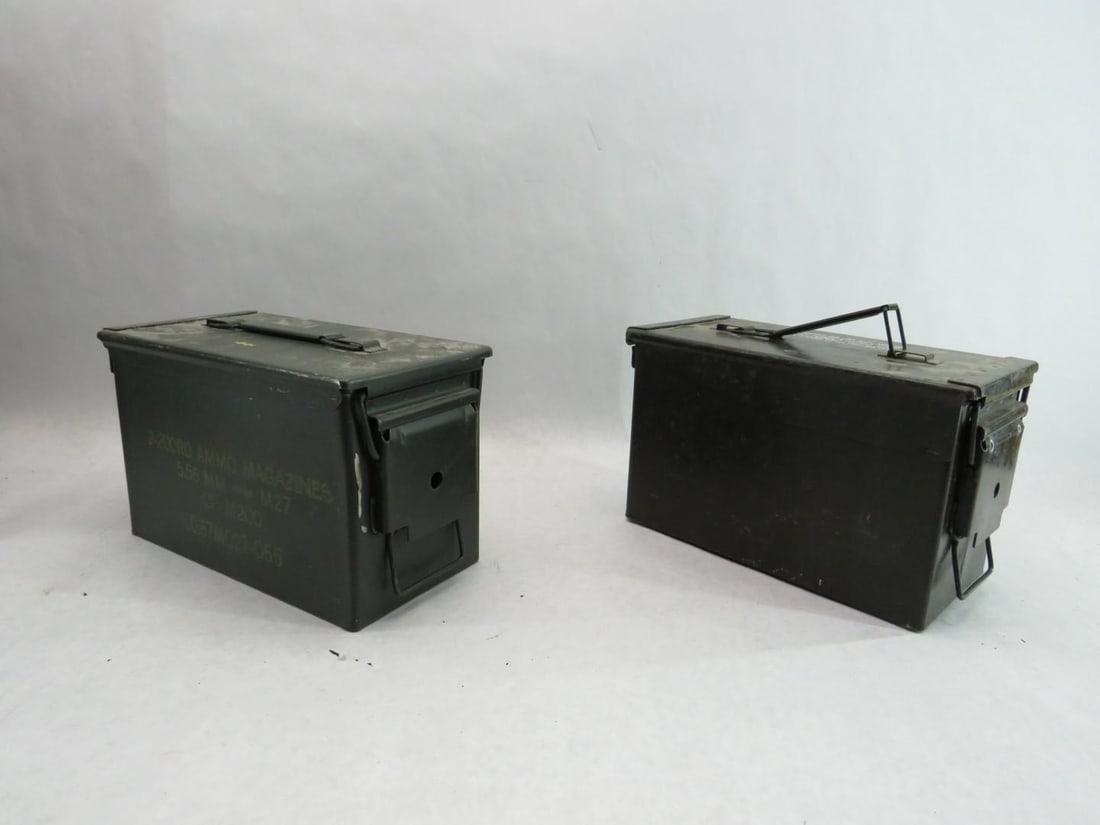 (7) Steel Ammo Boxes - 3