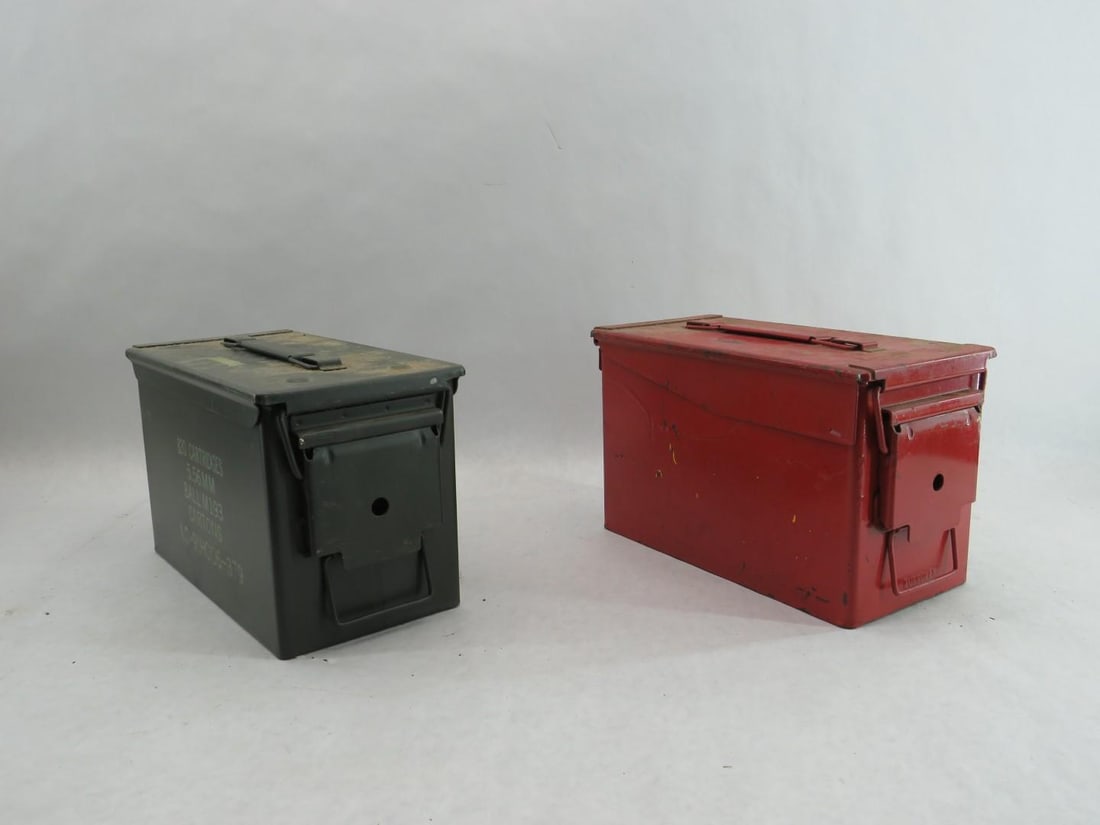 (7) Steel Ammo Boxes - 6