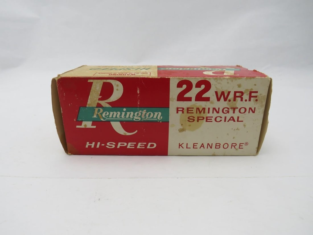 (500) .22 WRF Remington Special Cartridges: Remington high speed, rimfire 