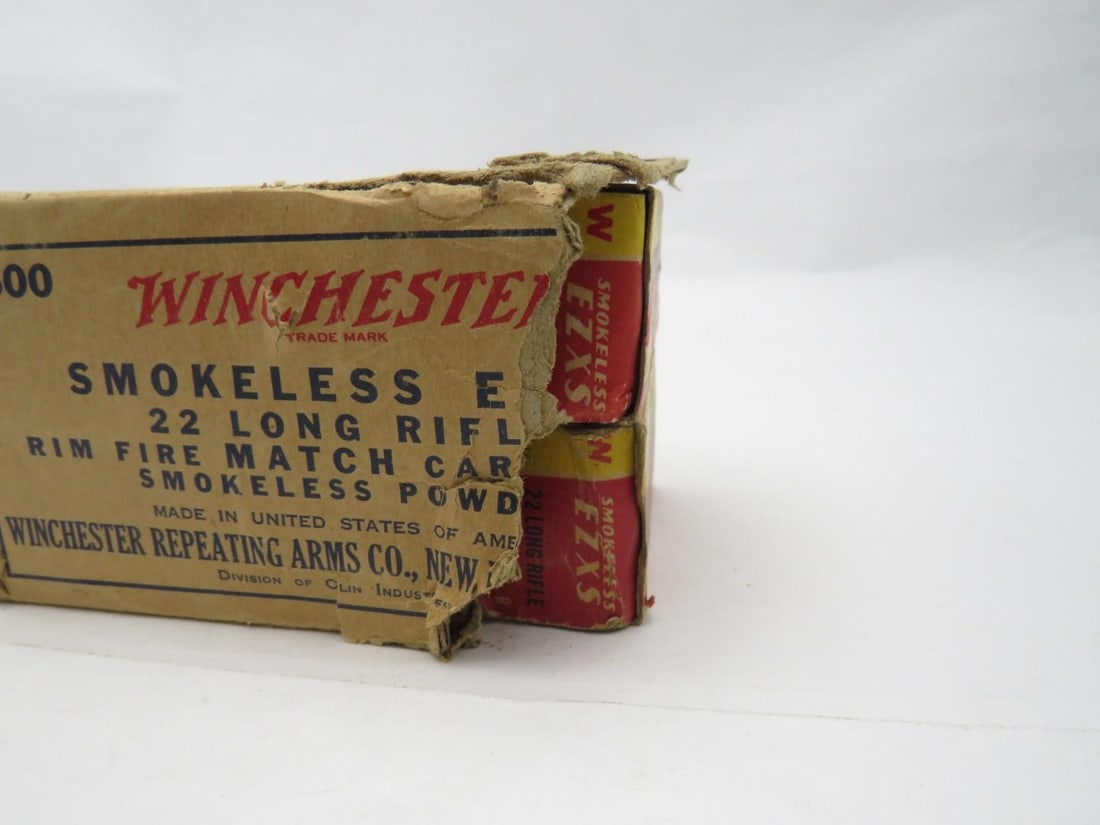 (500) Vintage Winchester Smokeless EZXS .22 LR Cartridges - 2