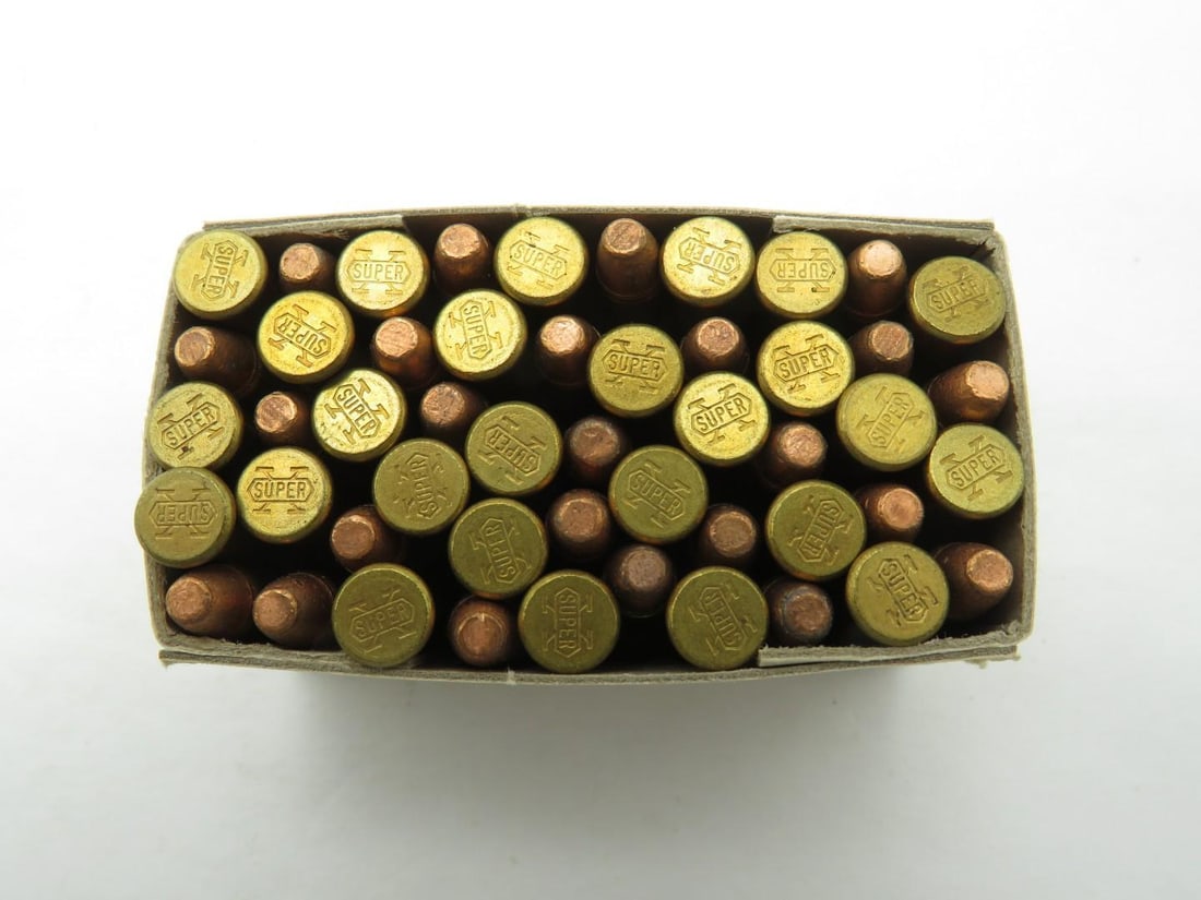 (2) Vintage Boxes Western Super "X" WRF .22 Cartridges - 2