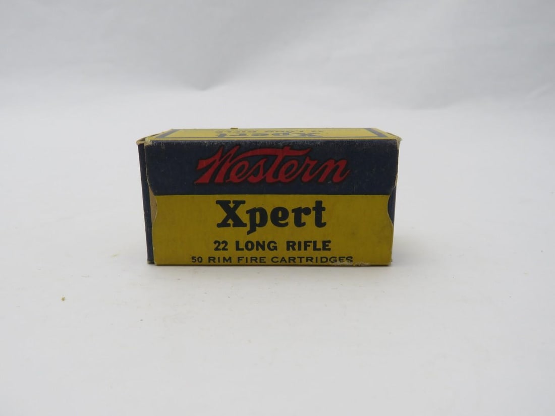 (3) Vintage Boxes Western Super "X" & Expert .22 Cartridges - 4