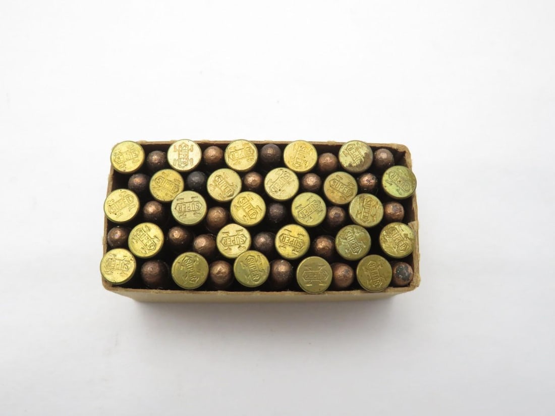 (3) Vintage Boxes Super "X" .22 LR Cartridges - 2