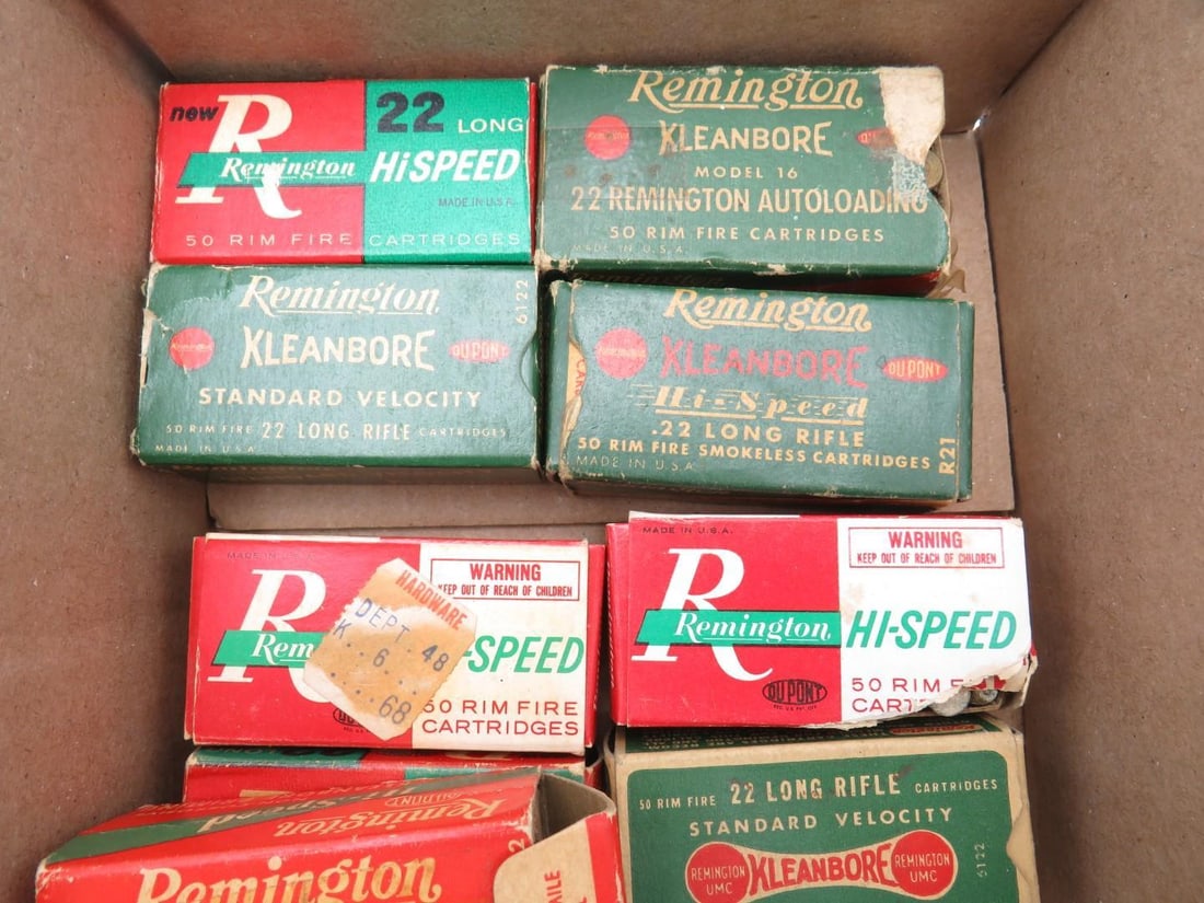 (13) Boxes of Assorted Vintage Remington .22 Cartridges - 3