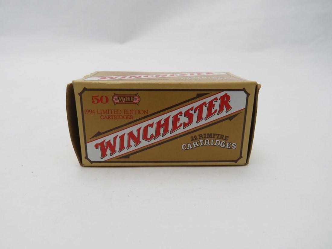 Box of Collectible Winchester .22 Cartridges (1 of 2)