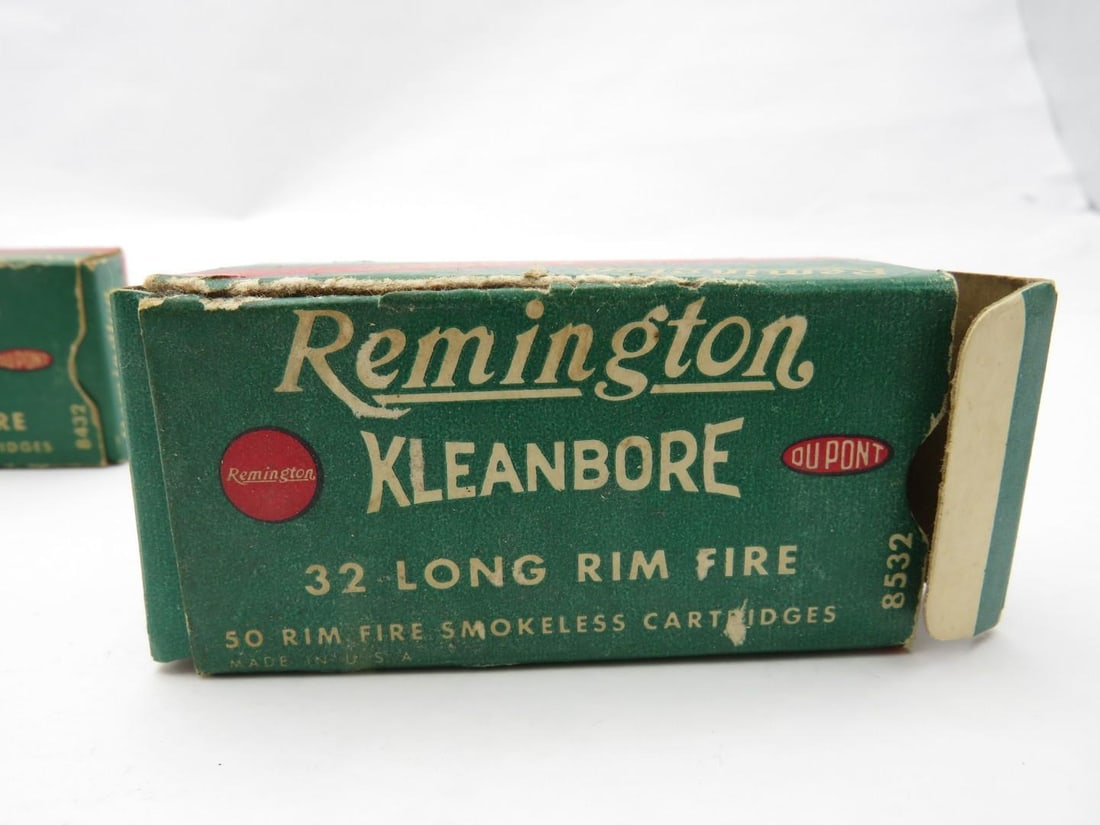 (4) Boxes of Remington .32 Kleanbore Cartridges - 2