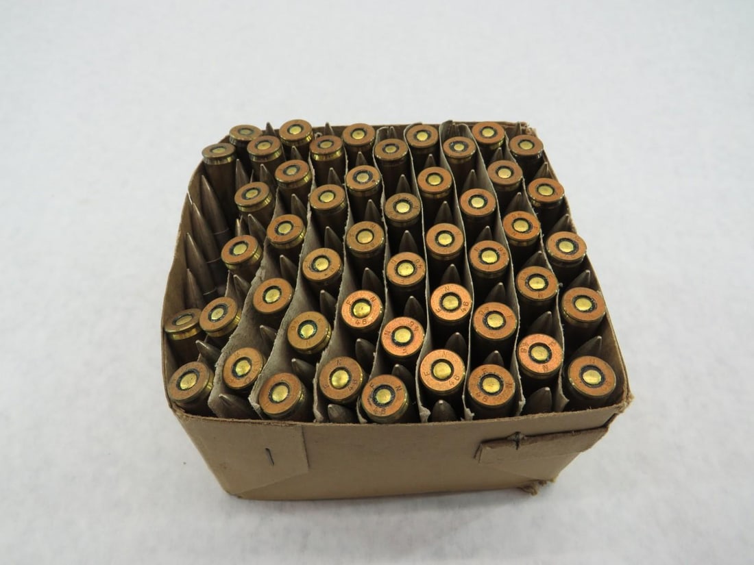 (100) FN Mauser 7mm Cartridges - 2