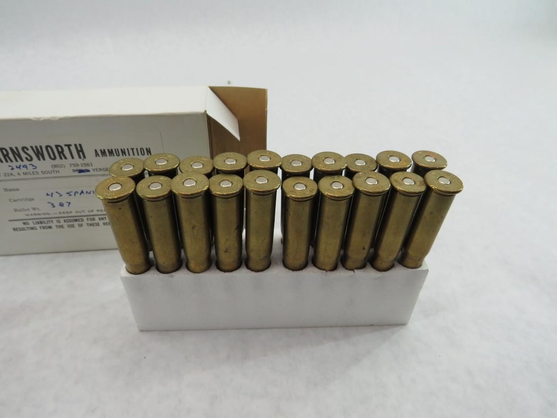 (20) Reloaded .43 Spanish Cartridges - 3
