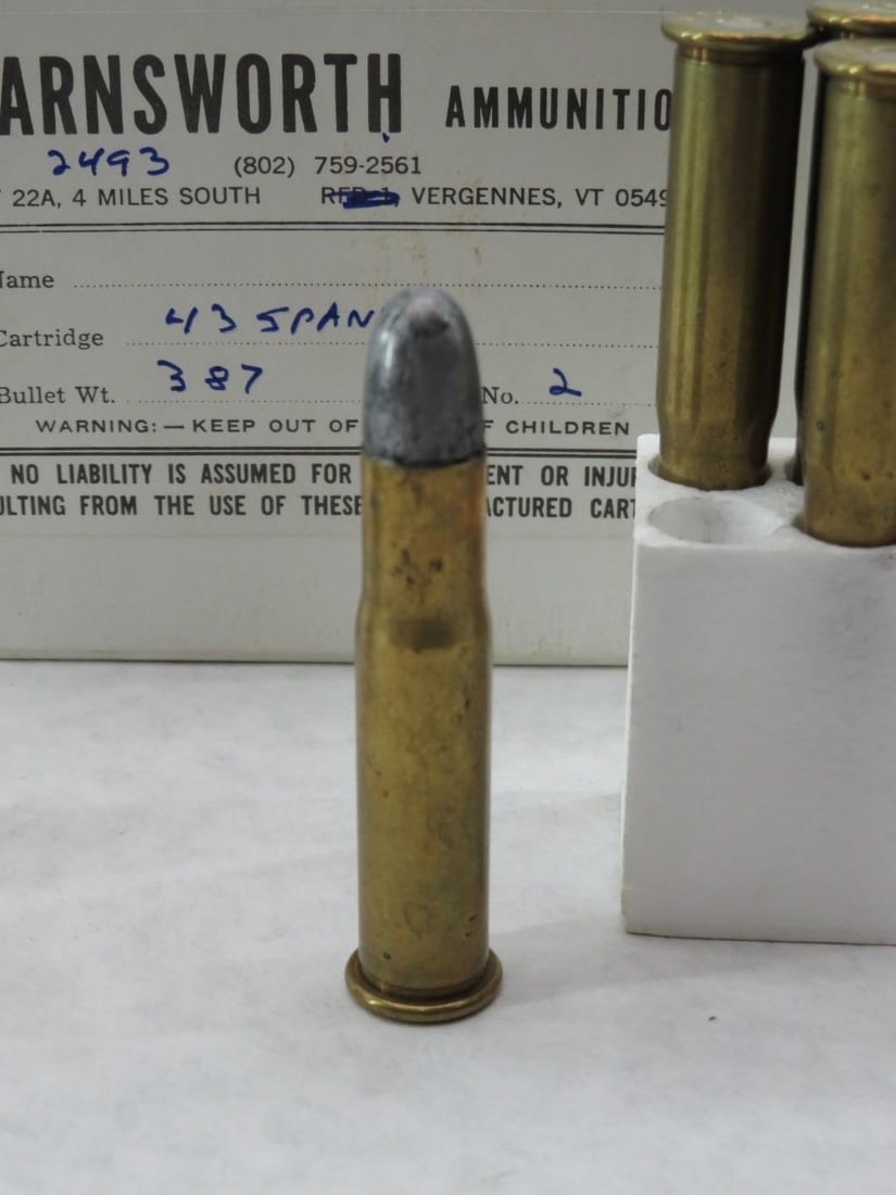 (20) Reloaded .43 Spanish Cartridges - 4