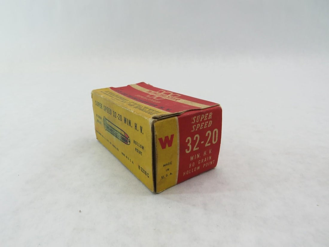 (2) Vintage Boxes Winchester 32-20 Boxes W/ Cartridges - 4