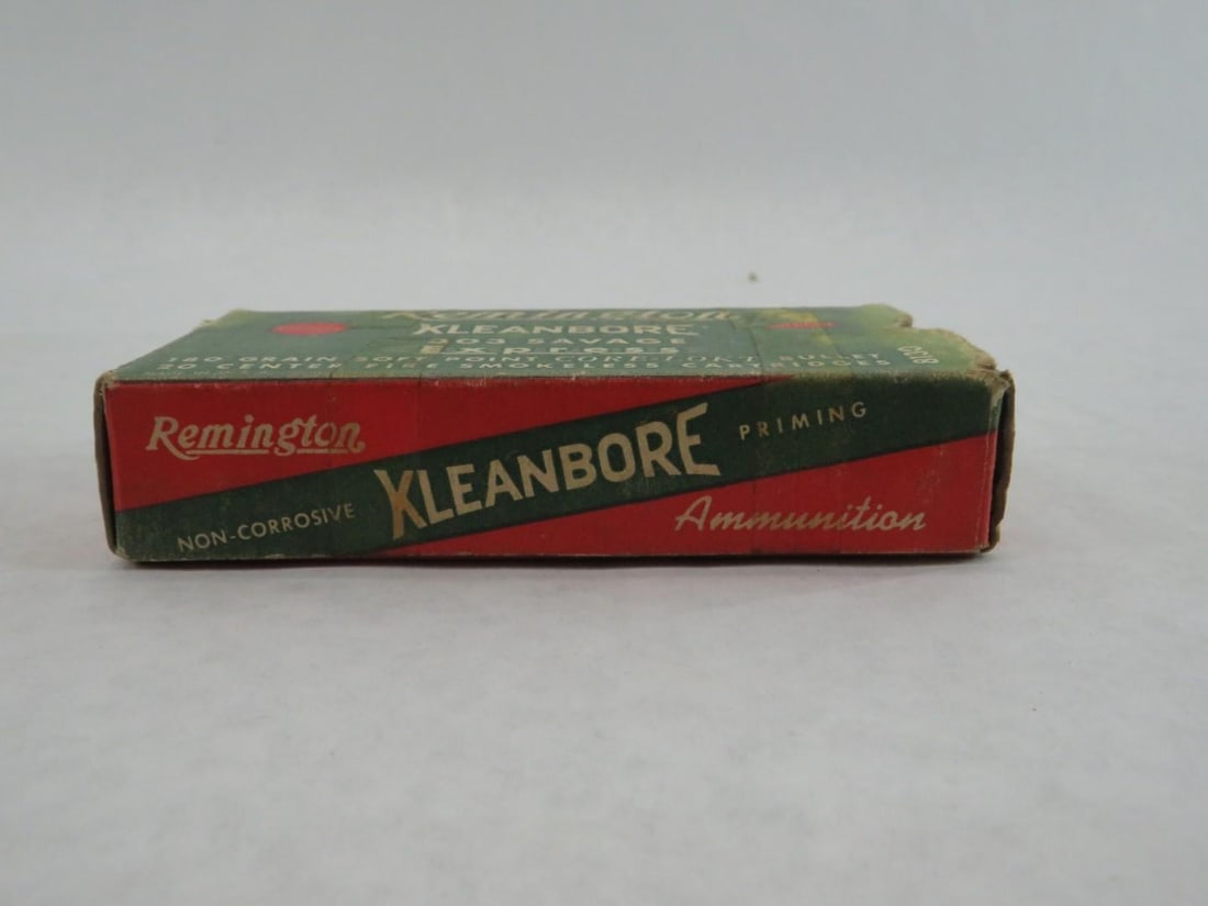 (2) Vintage Boxes Remington Kleanbore 303 Savage - 10