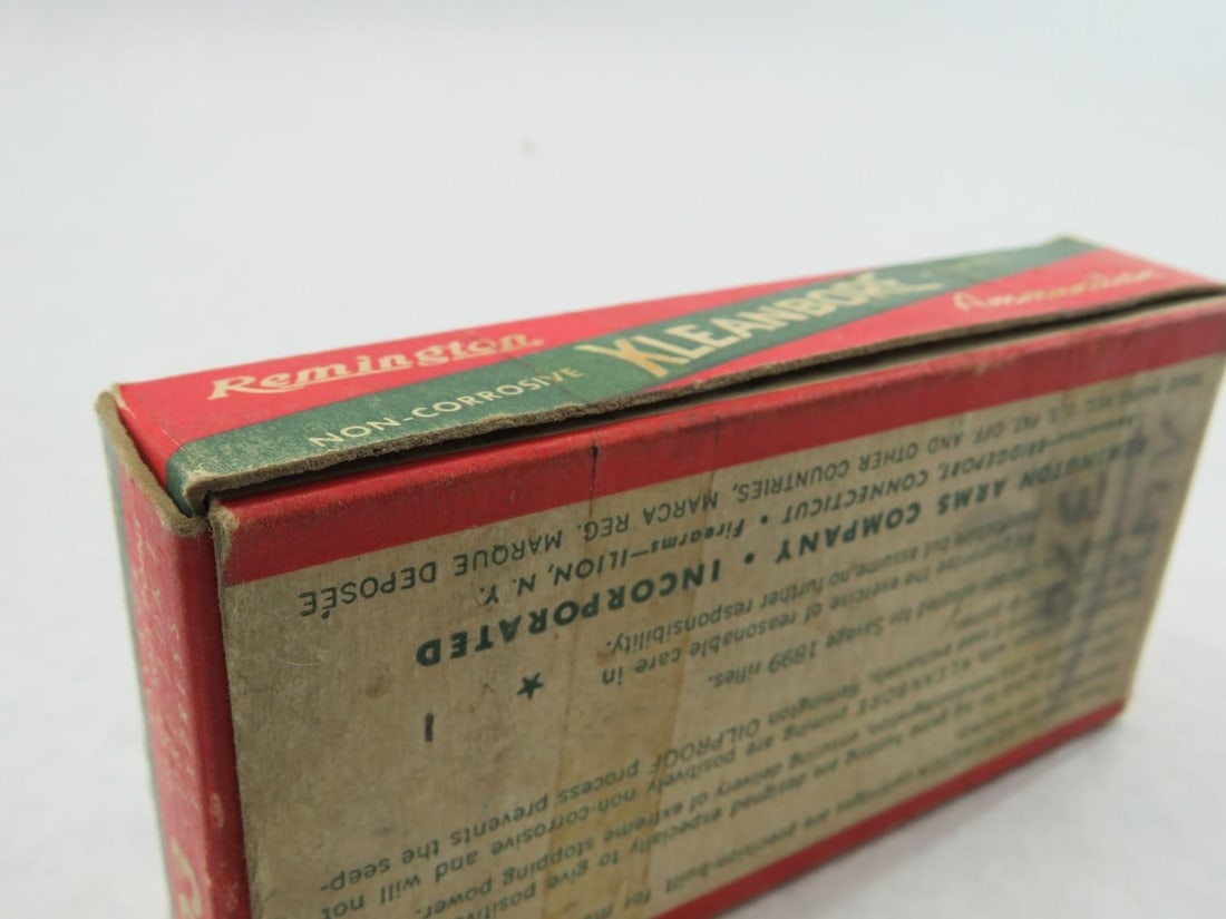 (2) Vintage Boxes Remington Kleanbore 303 Savage - 11