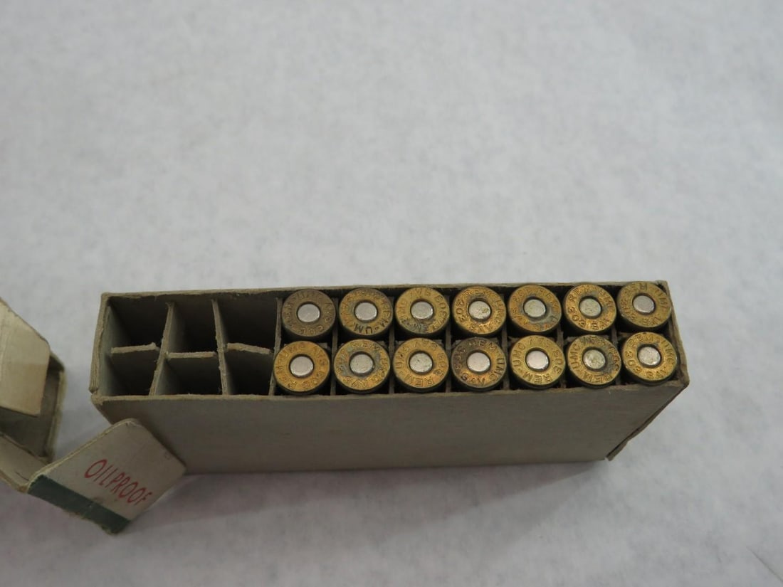 (2) Vintage Boxes Remington Kleanbore 303 Savage - 12